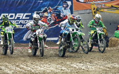 SX3: Action pur beim Kawasaki KX85 Shoot-Out-Race